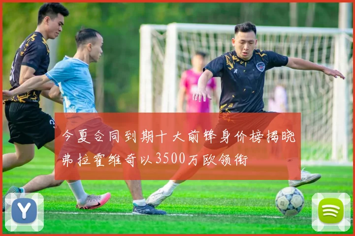今夏合同到期十大前锋身价榜揭晓弗拉霍维奇以3500万欧领衔